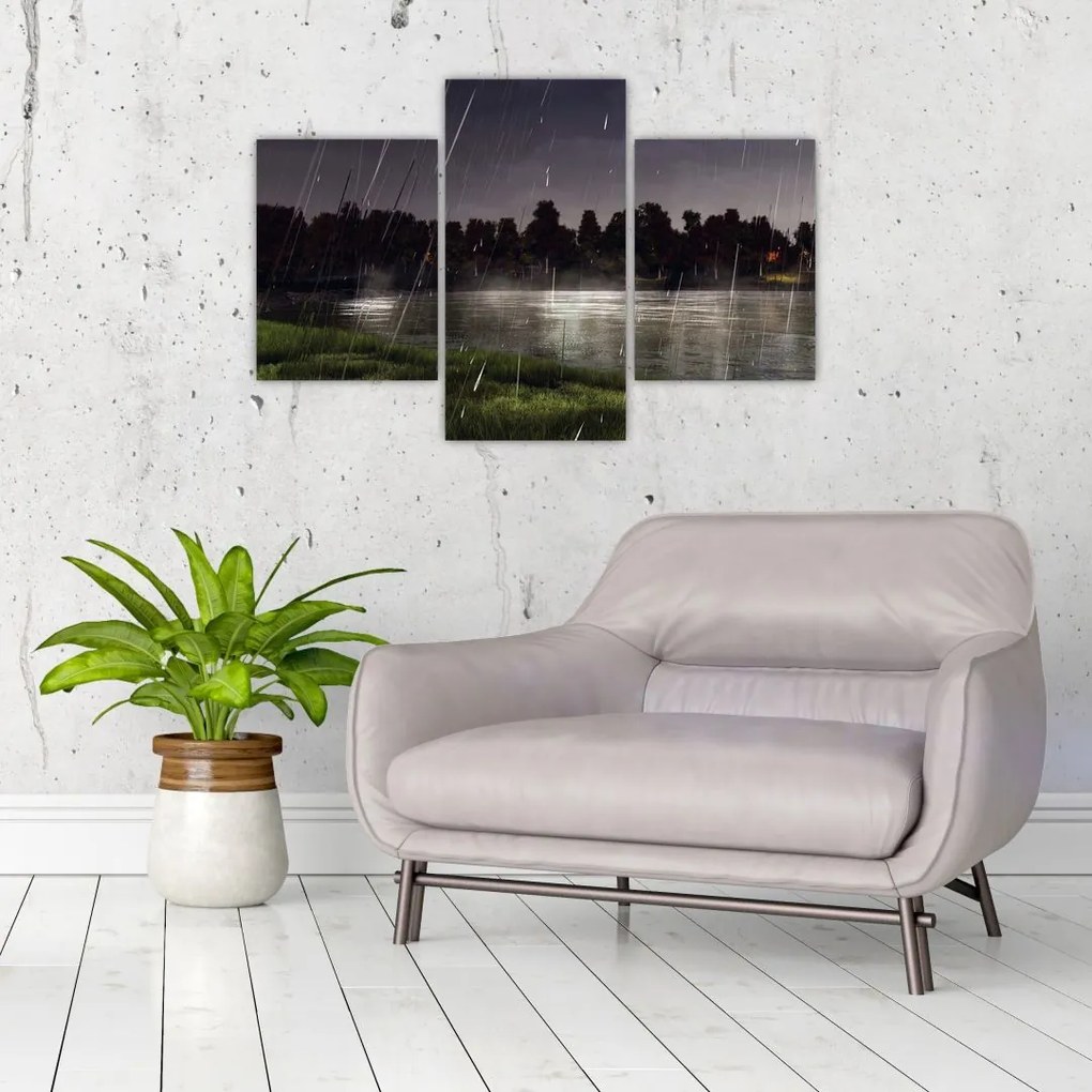 Tablou - Seara ploioasă (90x60 cm)