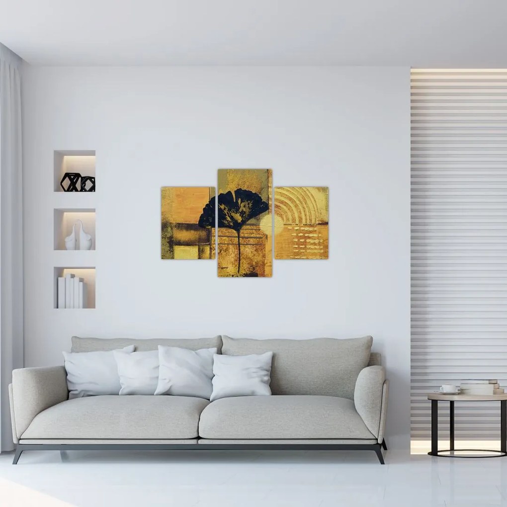Tablou - Frunza ginkgo (90x60 cm)