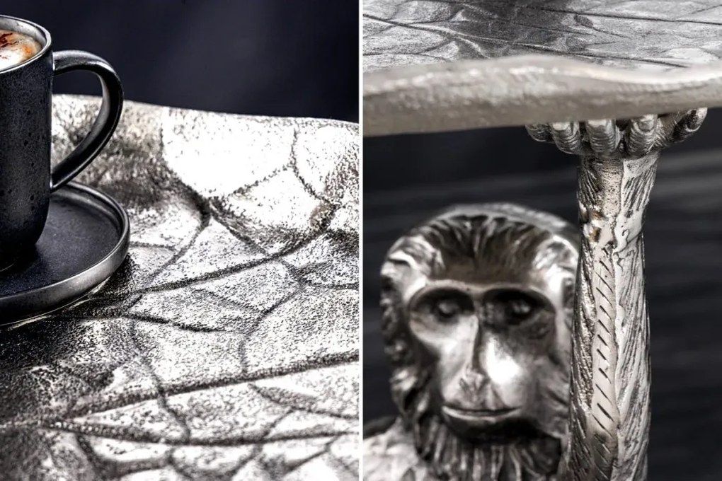 Masuta laterala design unic WILDLIFE MONKEY 55cm