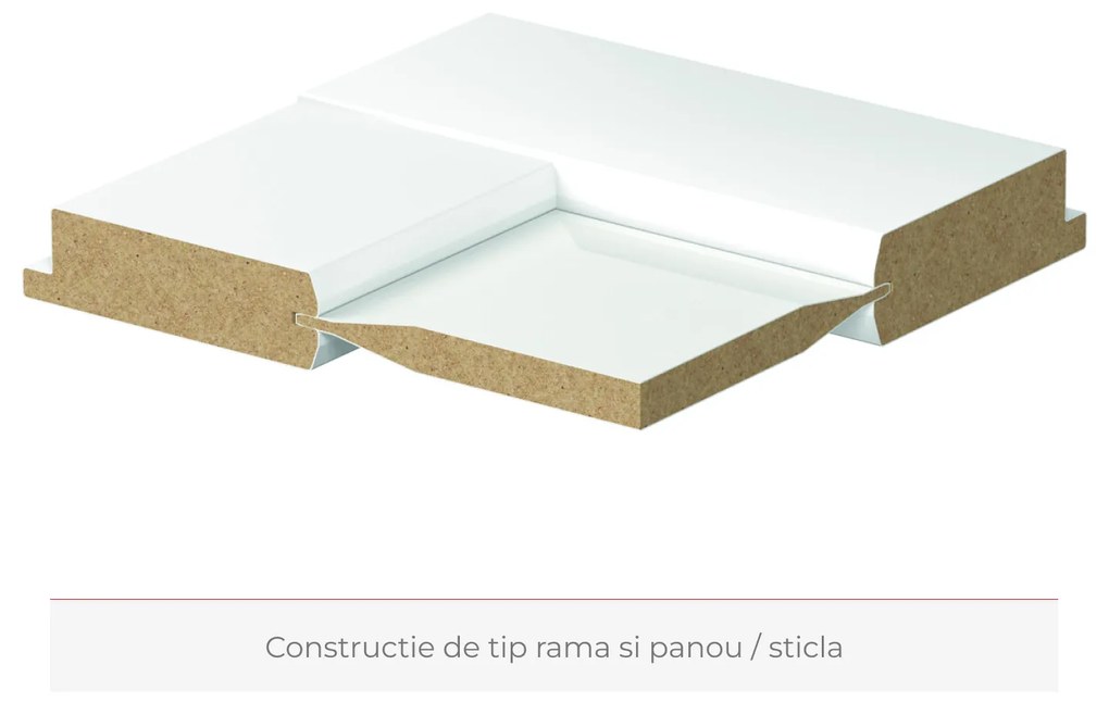 Usa de interior PORTA BALANCE cu toc reglabil - Model B0 - Culori moderne 180-240 mm, Fiord
