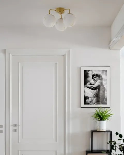 ByRydens 4202550-5000 - Lustră aplicată BELLAGIO 3xE27/8W/230V