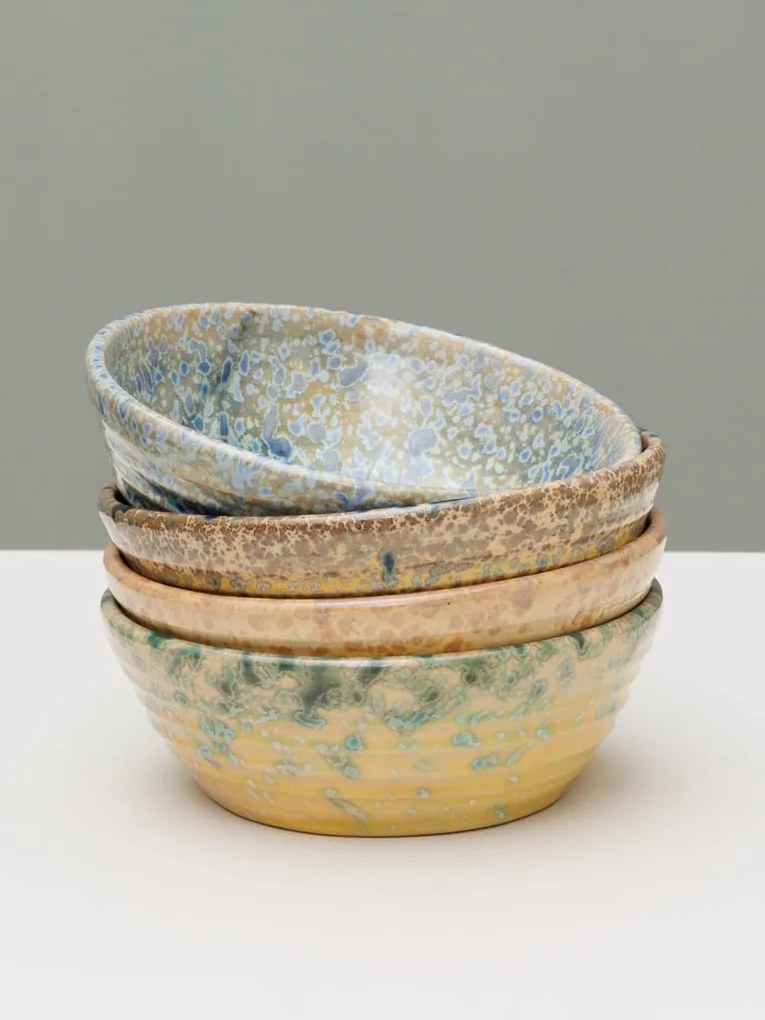 Set 4 boluri din ceramica, "Intense"