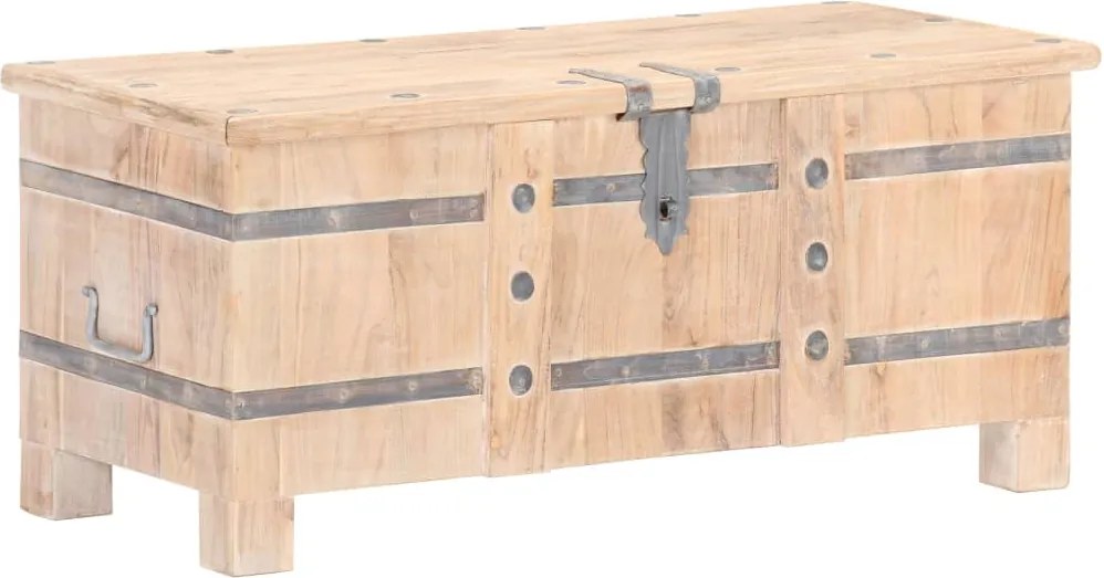vidaXL Cufăr, 90 x 40 x 40 cm, lemn masiv de acacia