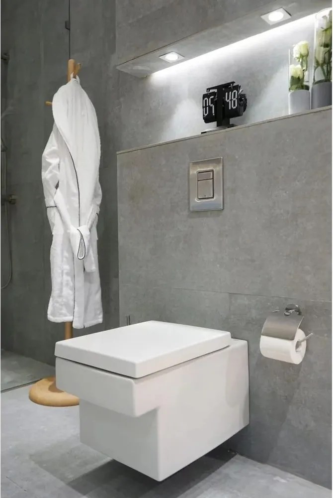 Set vas wc suspendat Grohe Cube Ceramic Triple Vortex Rimless cu PureGuard si capac softclose