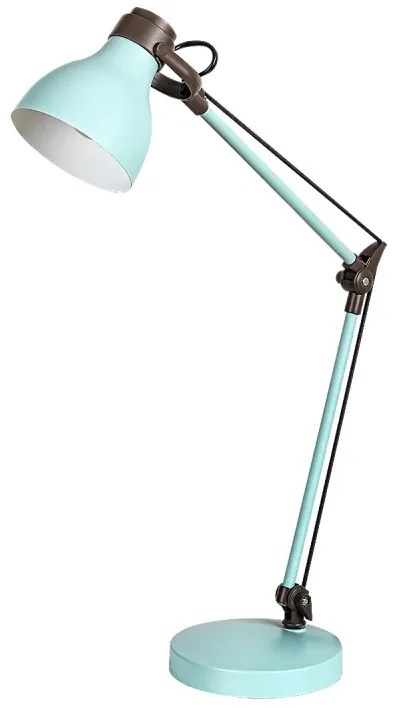 Veioza / Lampa de birou din metal Carter verde-menta