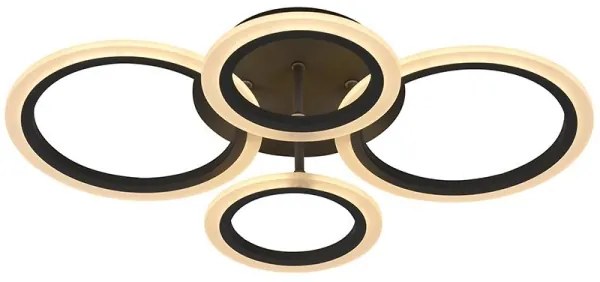 Lustră LED dimabilă aplicată LED/50W/230V 3000-6500K + telecomandă