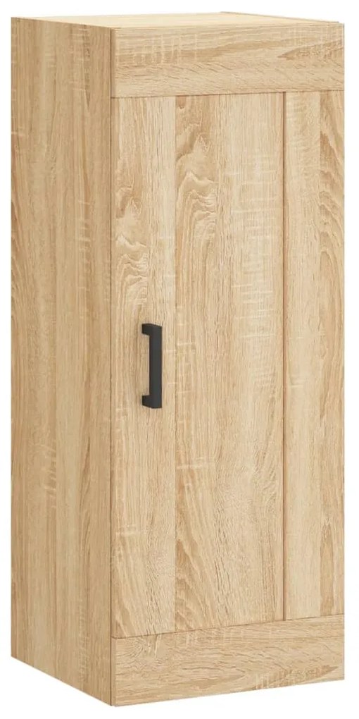 vidaXL Dulap de perete, stejar sonoma, 34,5x34x90 cm, lemn prelucrat