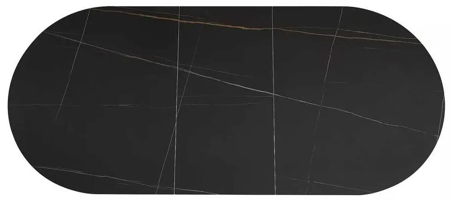 Masă de bucătărie Maxwell II 140 x 80 cm, negru