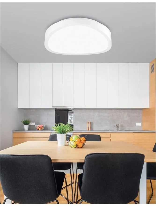 Plafoniera LED moderna Onda 40cm NVL-61471601