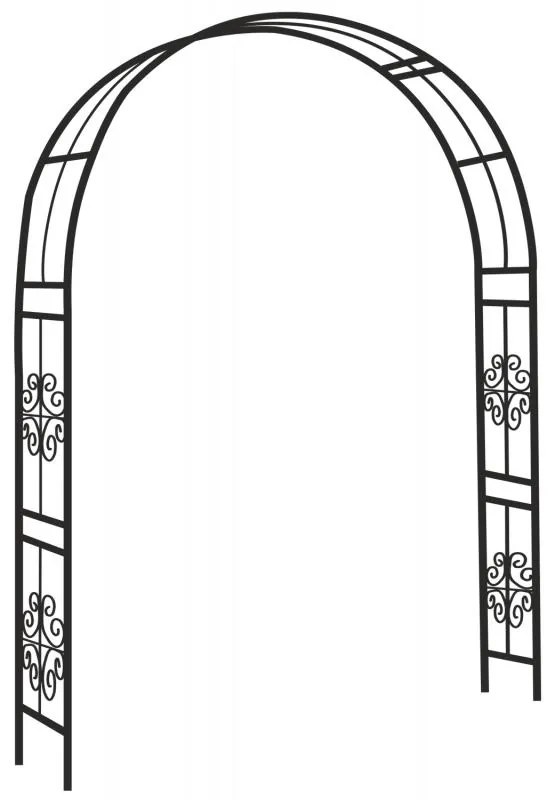 JAKS Pergola de gradina 118 x 24 x 220 cm