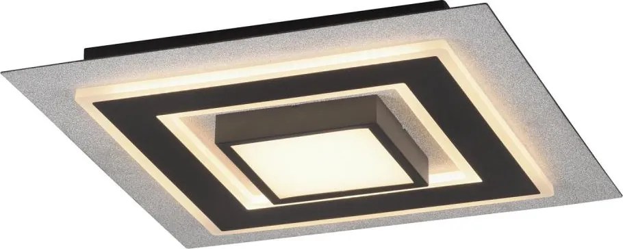 JUST LIGHT. 14439-21 - LED Plafonieră CICHIO LED/18,5W/230V + LED/9W neagră