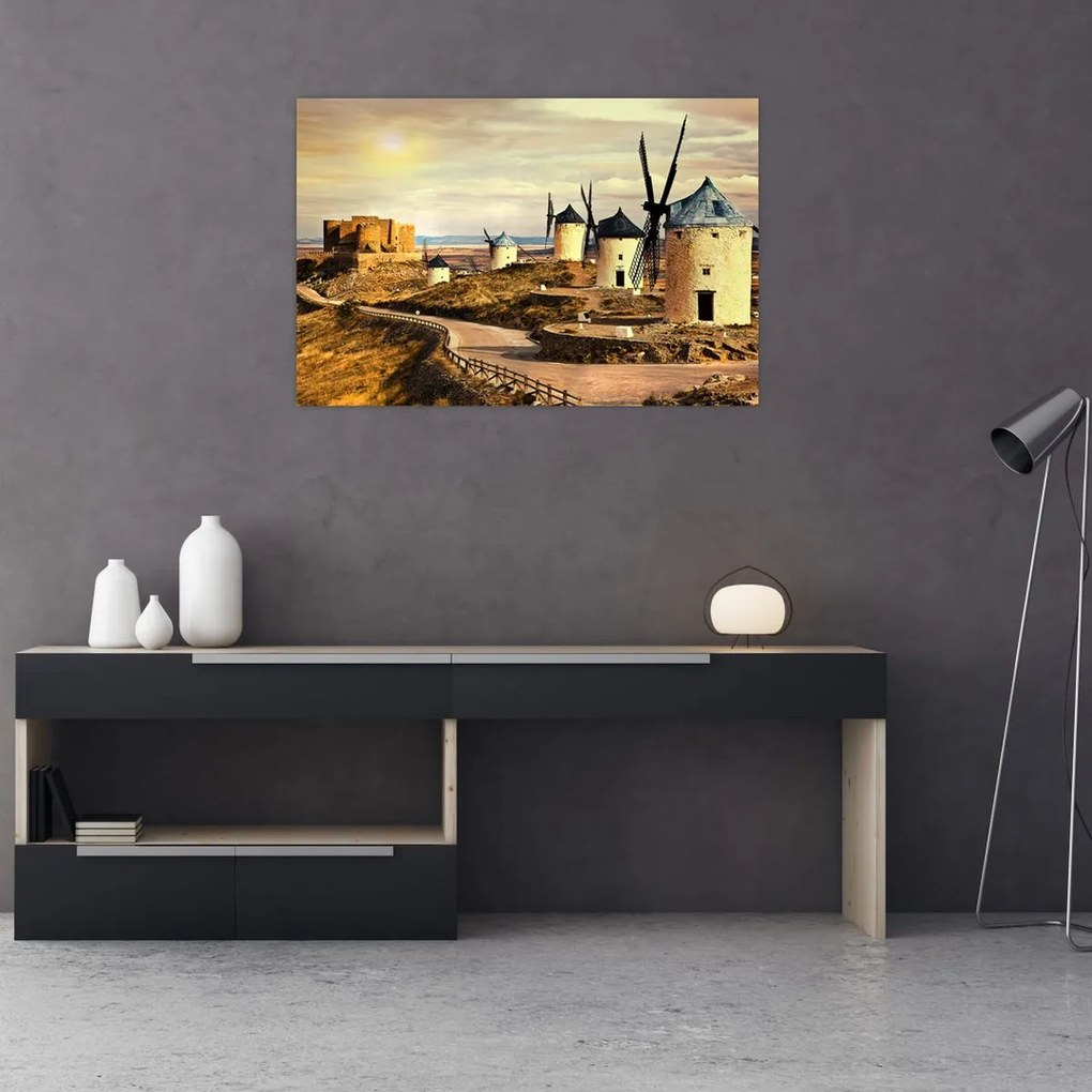 Tablou - Morile de vânt (90x60 cm)