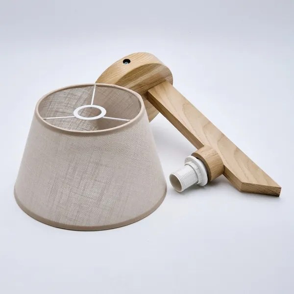 Aplica de perete ANTONIO 1xE14/40W/230V stejar