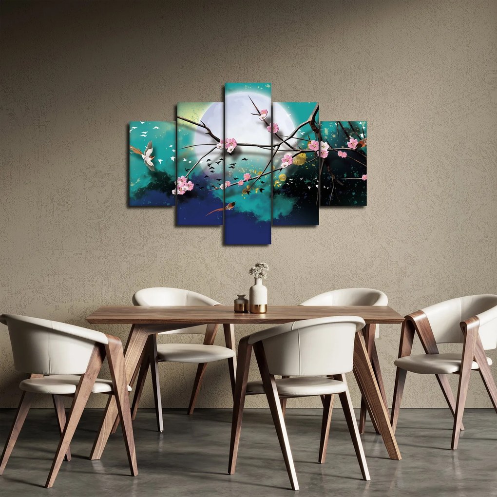 Tablou - Copac,grafic (150x105 cm)