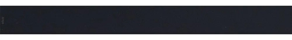 Gratar pentru rigola liniara de dus 115 cm, sticla negru 1150 mm