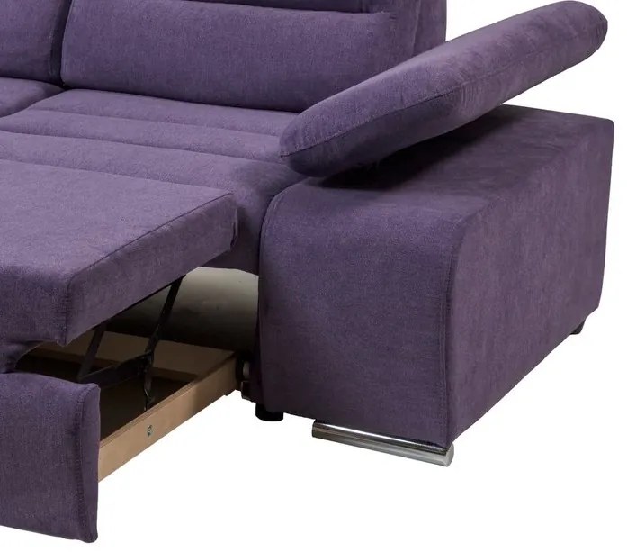 Canapea extensibila cu 3 locuri Junona Pink