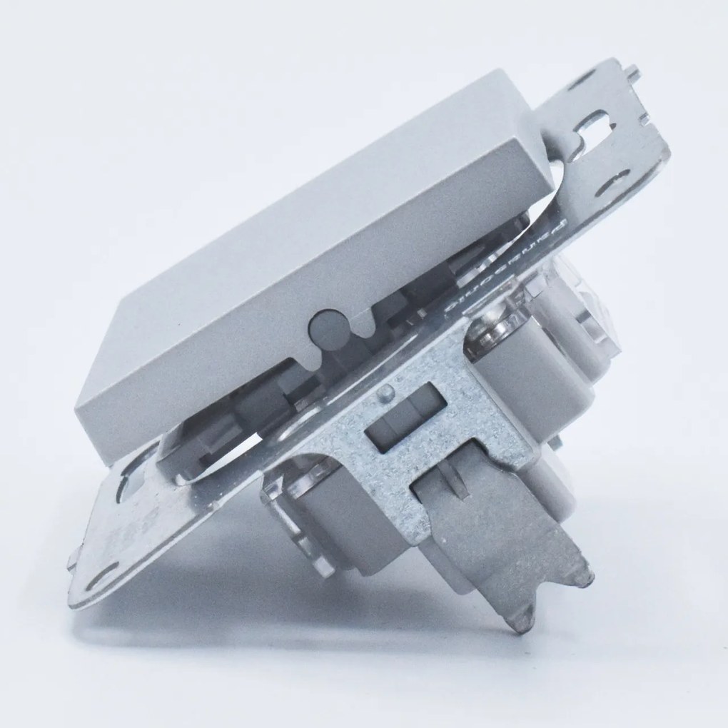 Intrerupator simplu, 10A, IP20, Argintiu, Panasonic Arkedia Slim / Karre Plus
