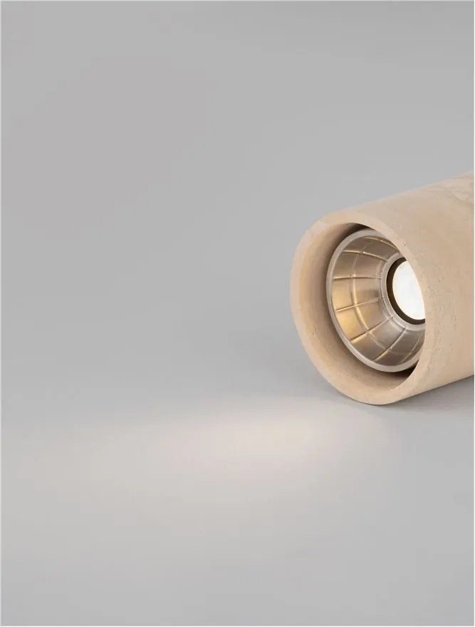 Spot LED aplicat pentru exterior din travertin IP65 Balma