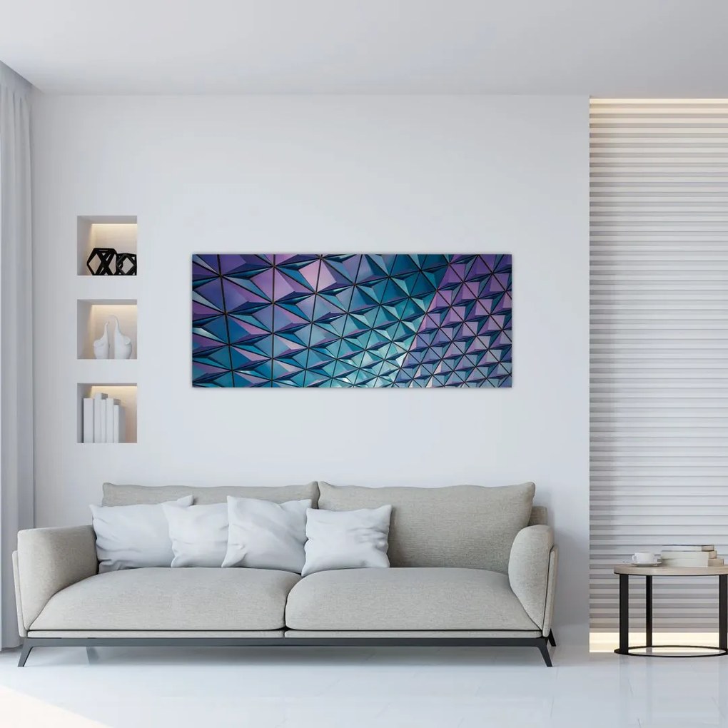 Tablou - structură colorată (120x50 cm)
