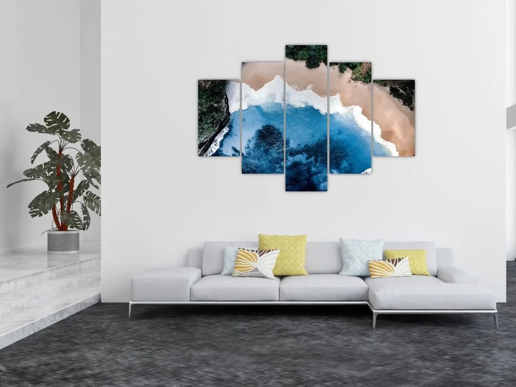 Tablou cu plaja Nusa Penida, Indonesia (150x105 cm)