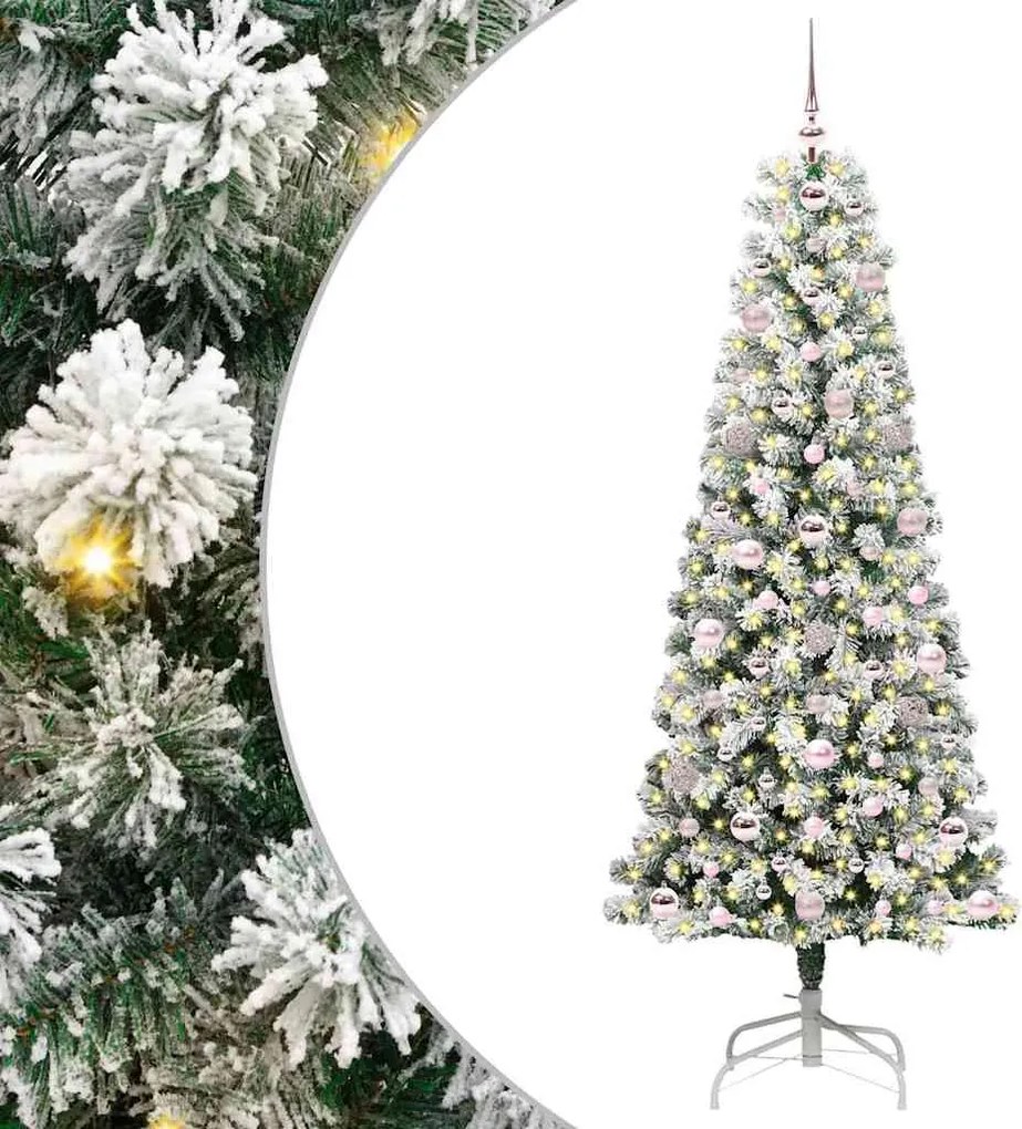 vidaXL Brad de Crăciun artificial cu ramuri articulare 180 cm