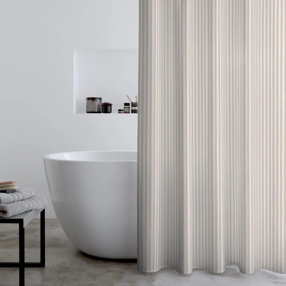 Perdea de duș 180x180 cm Timeless Stripe – Catherine Lansfield