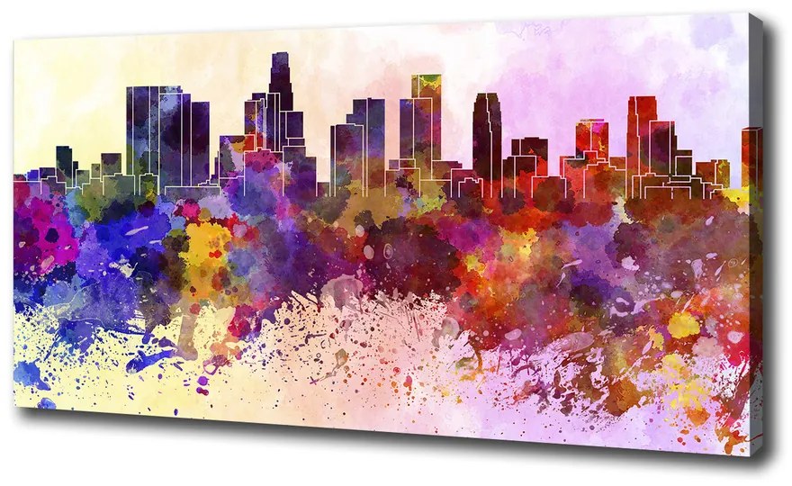 Print pe pânză Culorile din los angeles