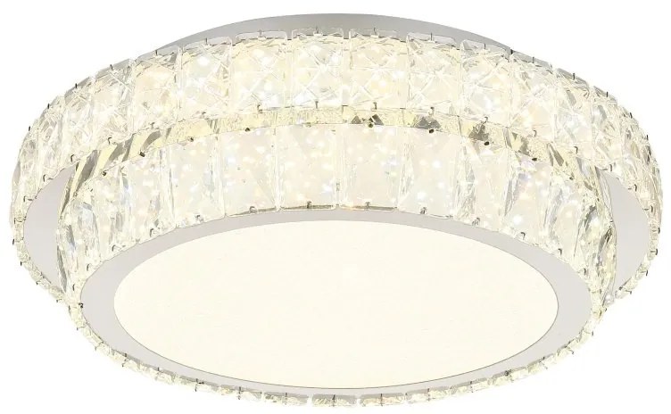 Lustra aplicata, Cristale K5, LED CCT, Telecomanda KLARA 40cm 68157-38 GL