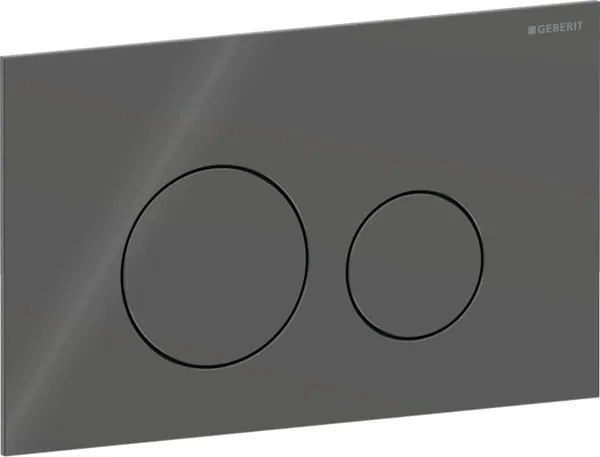 Clapeta actionare dubla rezervor wc ,sticla lucioasa lava, Geberit Sigma40 Lava