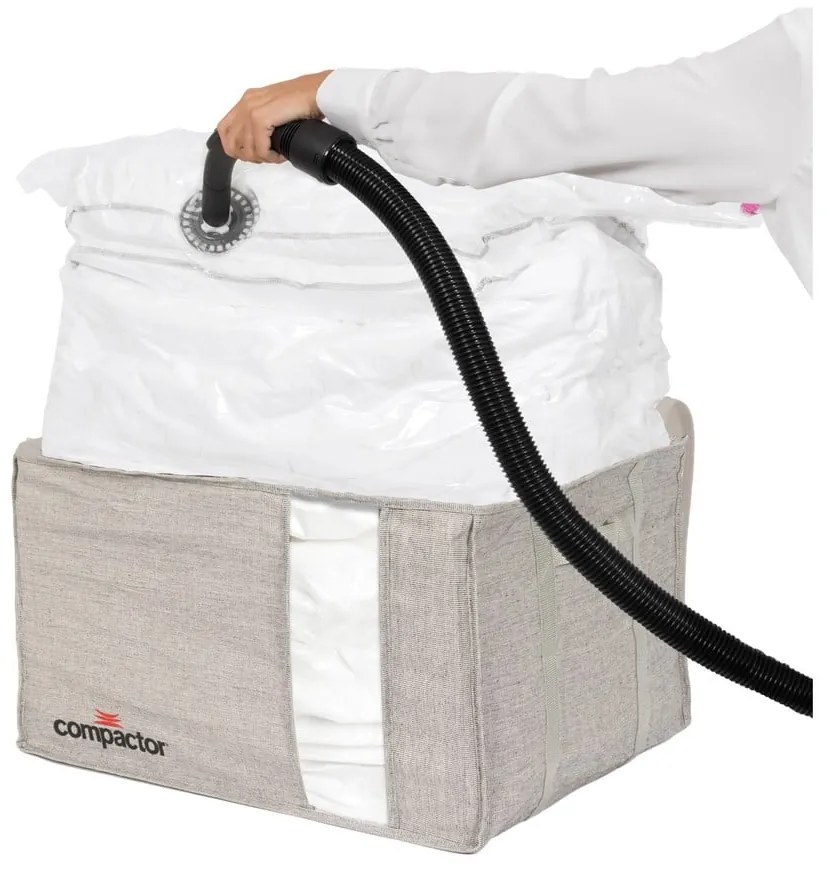 Cutie de depozitare cu vacuum Compactor Oxford, 210 l, gri
