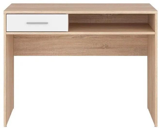 Masă de scris Nepo Plus 1 (stejar sonoma + alb) . 1098263
