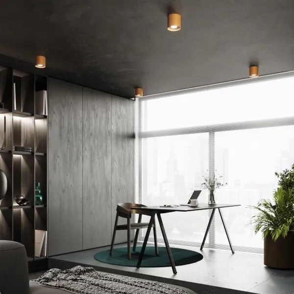 Spot Sollux SL.1283 MIKA 1xGU10/10W/230V auriu