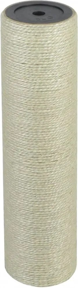 vidaXL Ansamblu de joacă pentru pisici 8x30 cm, 10 mm Bej