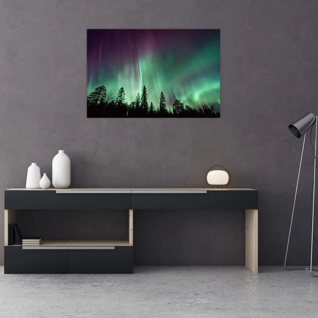 Tablou cu Northern Lights (90x60 cm)