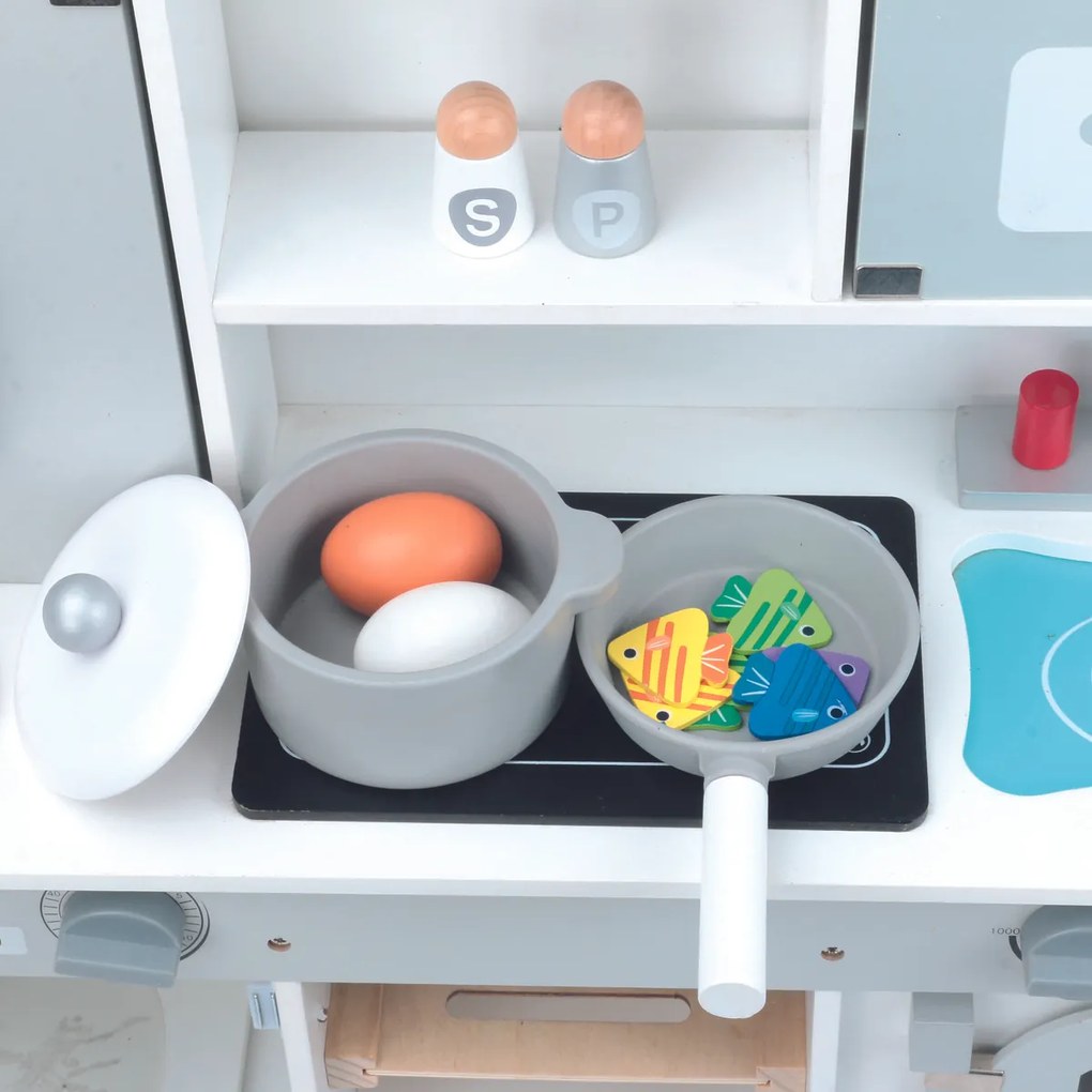 Bucătărie pentru copii Bino cu mașină de spălat