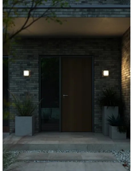 Aplică LED de exterior Nordlux OLIVER LED/9W/230V IP54 17,5x17,5 cm