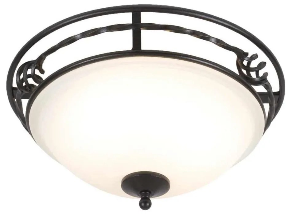 Plafonieră Elstead PB-F-A-BLACK PEMBROKE 2xE27/60W/230V