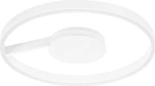 Lustra circulara aluminiu alb LED CCT SIENA 60cm