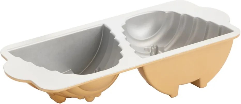 Formă de copt sub formă de stup Nordic Ware Bee Hive 2,4 l, auriu