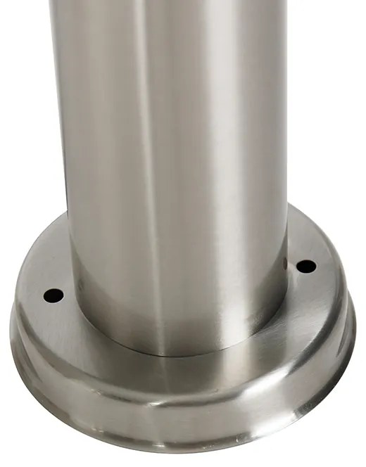 Lampă modernă de exterior pe stâlp din oțel 45 cm IP44 - Rox