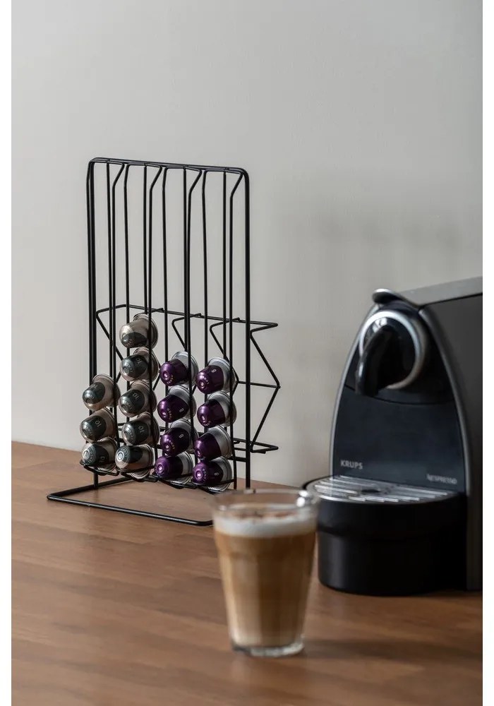 Suport pentru capsule de cafea negru Wired – PT LIVING