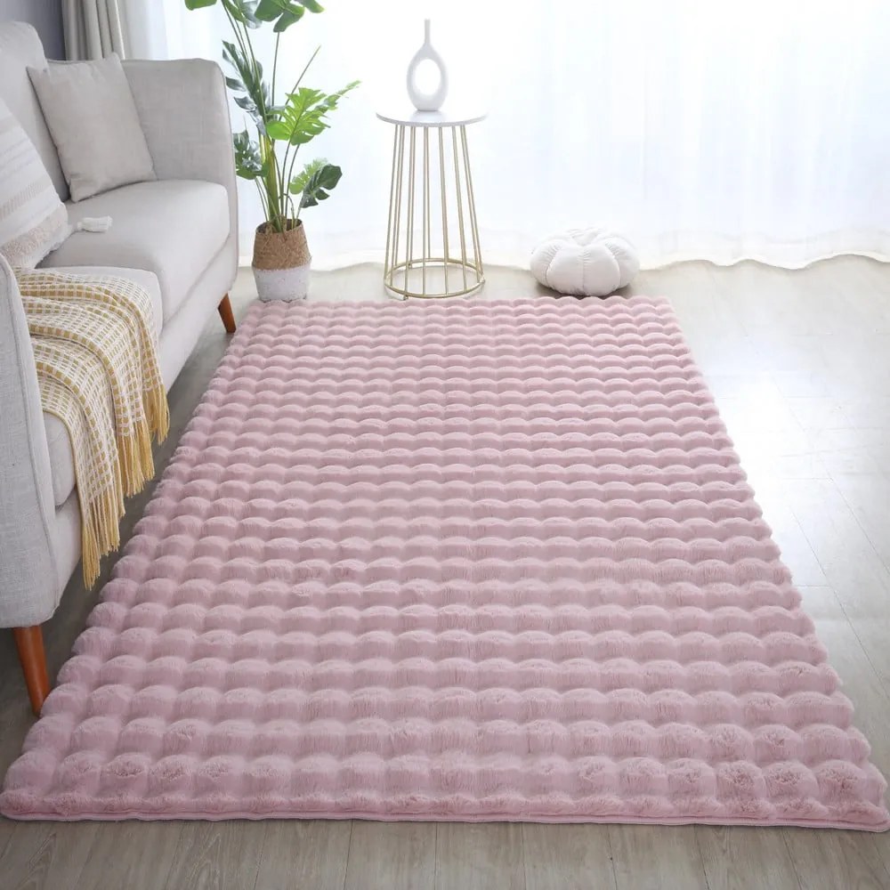 Covor roz deschis lavabil 120x170 cm Ambiance – Ayyildiz Carpets