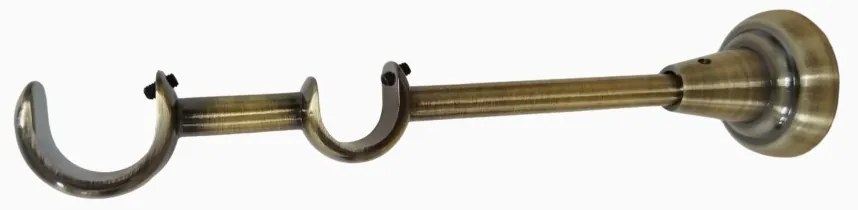 Consola dubla 25 /19 mm - aur antic