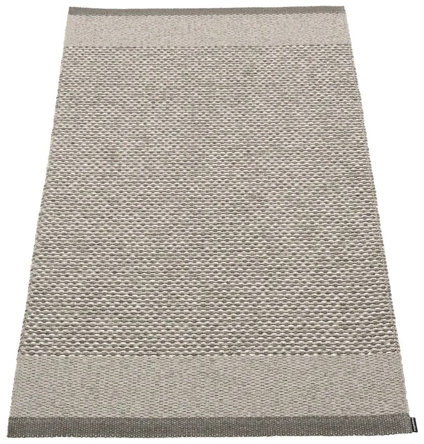 Covor pentru exterior și interior gri 85x160 cm Edit Warm Grey – Pappelina