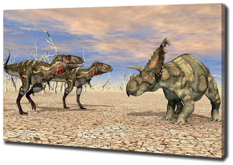Tablou pe pânză canvas Dinozauri