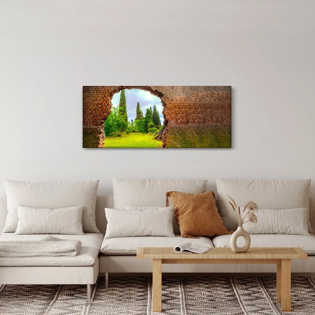 Tablou - Grădina Edenului (120x50 cm)