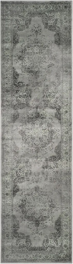 Covor Oriental & Clasic Chloe, Gri/Multicolor, 66x244