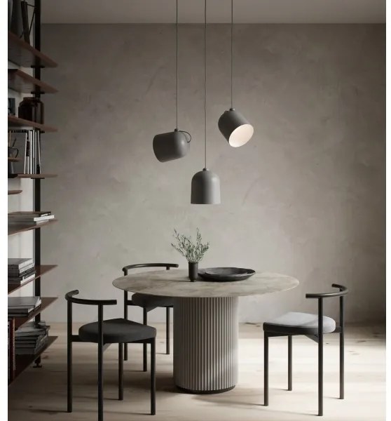 Nordlux - Pendul ANGLE cu cablu 1xE27/25W/230V, gri