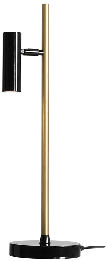 Lampa de masa TREVO BLACK BRASS