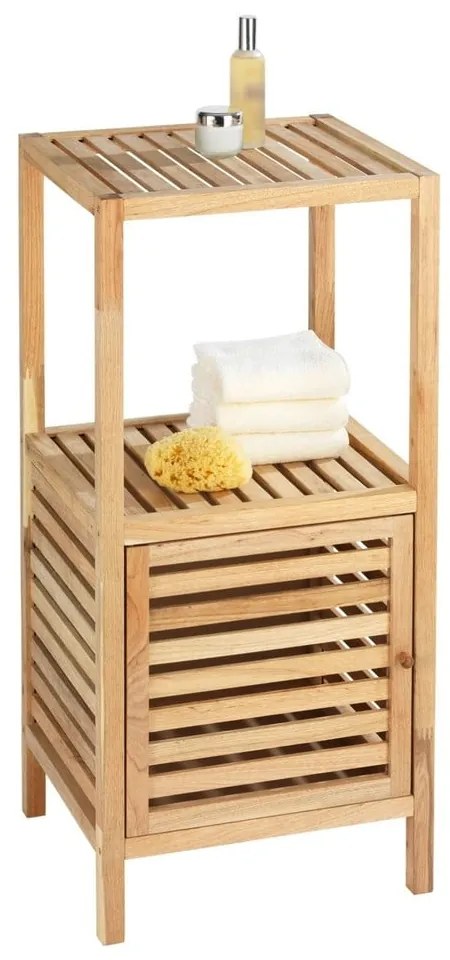 Dulap de baie în culoare naturală jos din lemn de nuc 40x86 cm Norway – Wenko